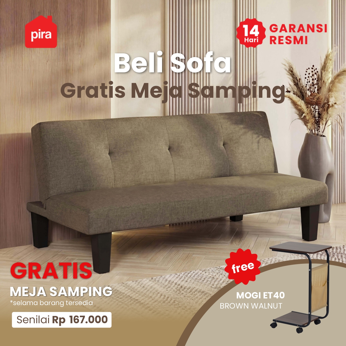 OLA SBD 160 GREY BROWN + MOGI ET40 BROWN WALNUT - foto 1