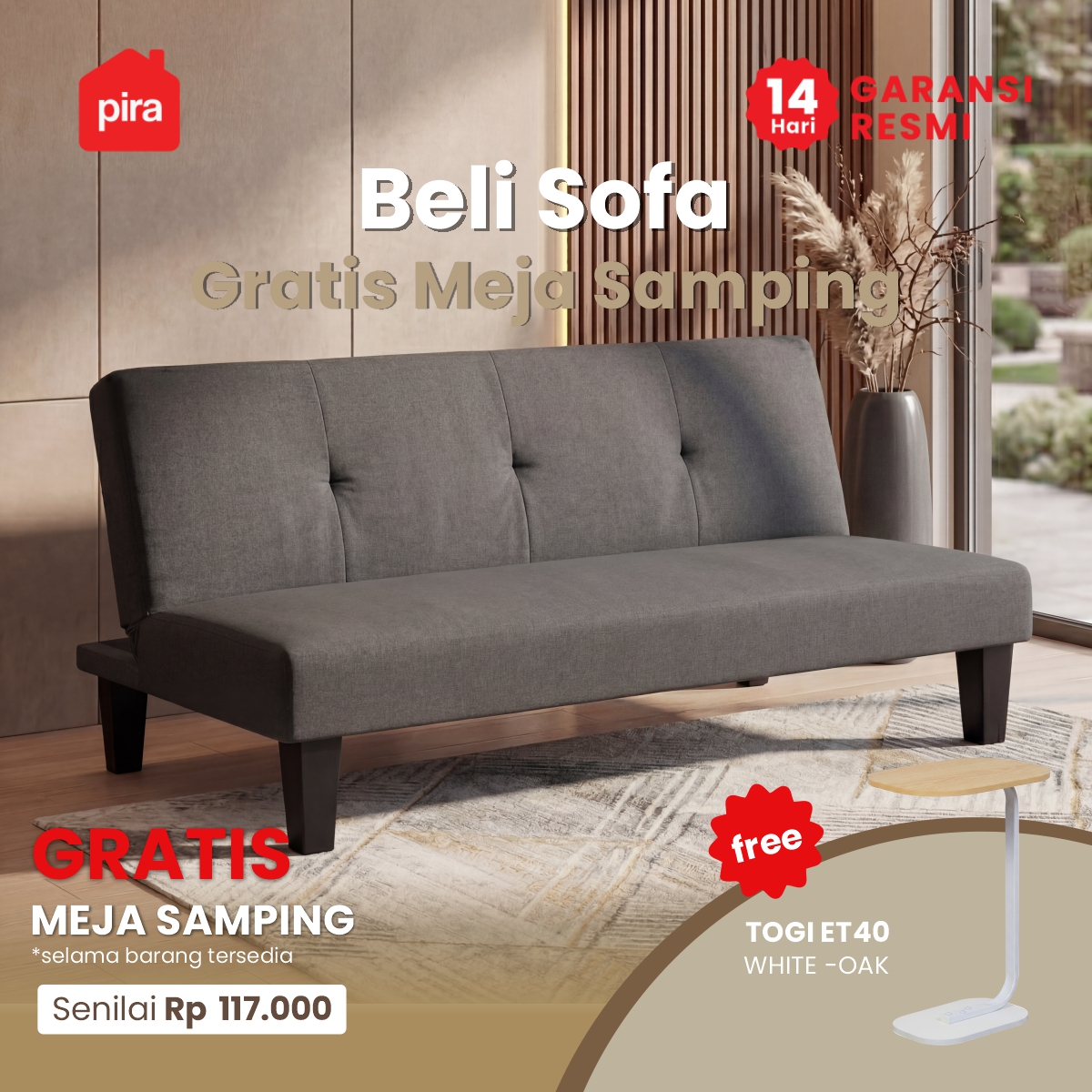 OLA SBD SEAL GREY + TOGI ET40 WHITE - OAK - foto 1