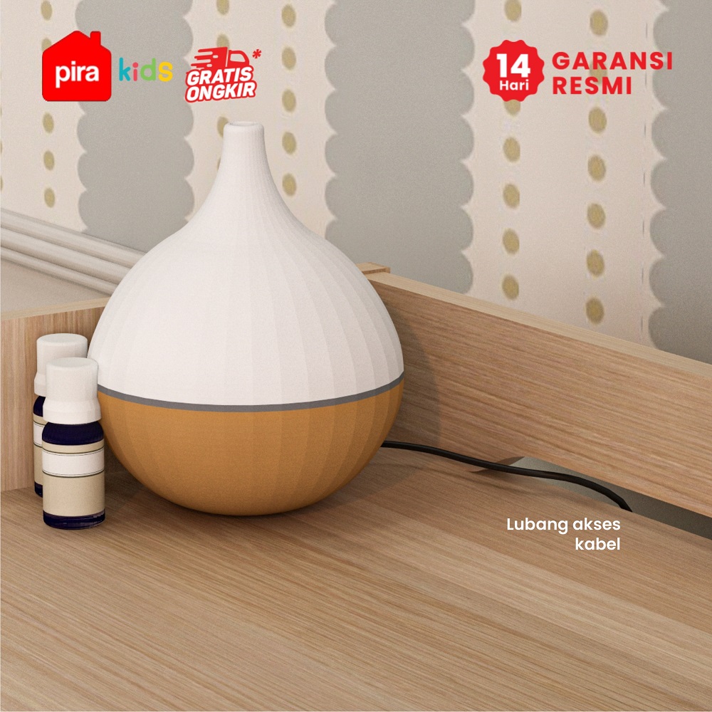 PIRA METROPOLIS - CHICCA CHT MEJA GANTI POPOK BAYI / BABY TAFEL / LEMARI SUSUN warna PRO OAK - WHITE SM - PIRA KIDS - foto 6