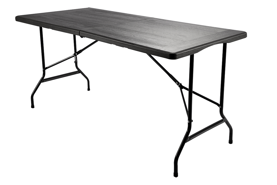 PIRA - FOLDA FT152 H MEJA SERBAGUNA / MEJA LIPAT OUTDOOR / MEJA TAMAN / MEJA MAKAN warna DARK GREY - PIRA - foto 3
