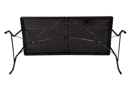 PIRA - FOLDA FT152 H MEJA SERBAGUNA / MEJA LIPAT OUTDOOR / MEJA TAMAN / MEJA MAKAN warna DARK GREY - PIRA - foto 4