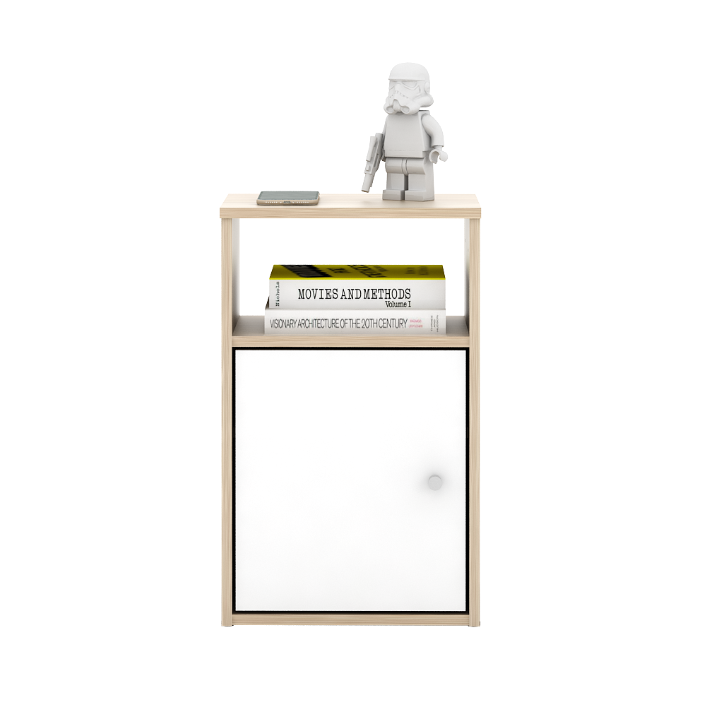 CLARISA SONOMA OAK - WHITE 2 PCS - foto 2