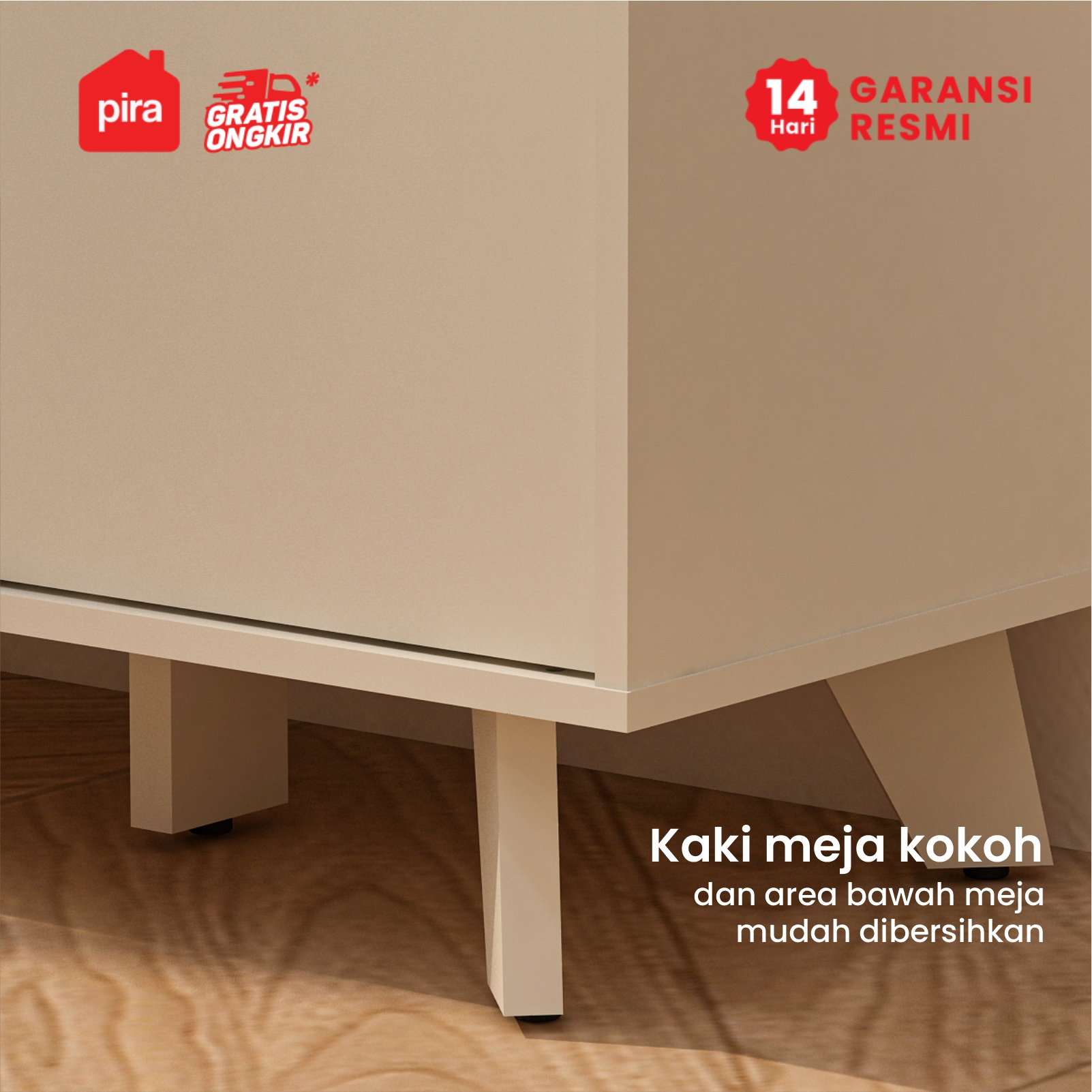 PIRA METROPOLIS OX - FUJI TV1200 MEJA TV / RAK TV / LEMARI TV warna LIGHT TAUPE - EURO OAK - PIRA METROPOLIS OX - foto 4