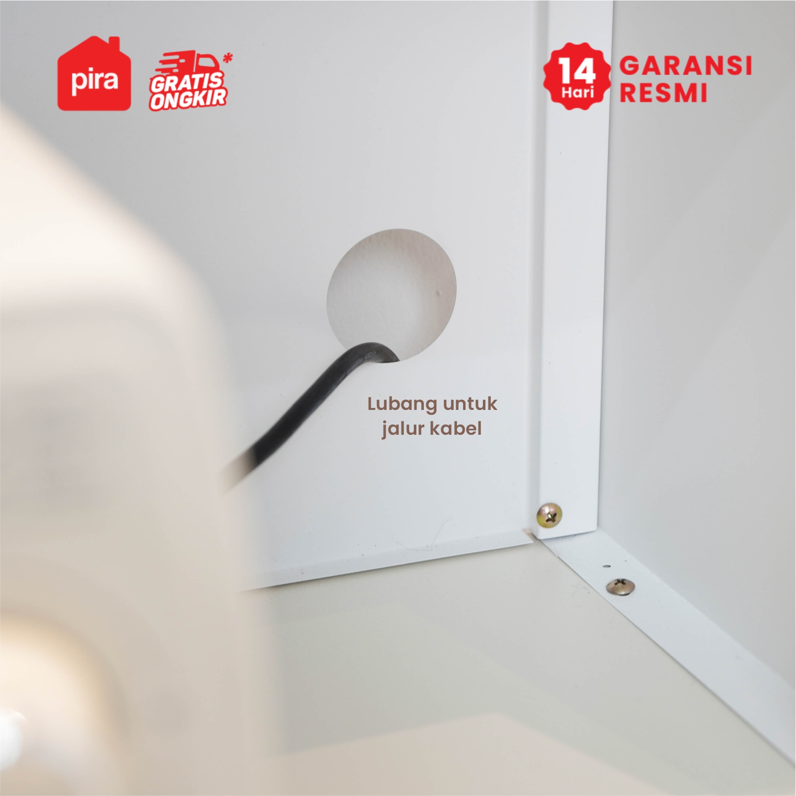 PIRA - KOTZEN MKC 160 LEMARI DAPUR BESI / RAK DAPUR BESI / KITCHEN SET BESI warna WHITE - PIRA - foto 5