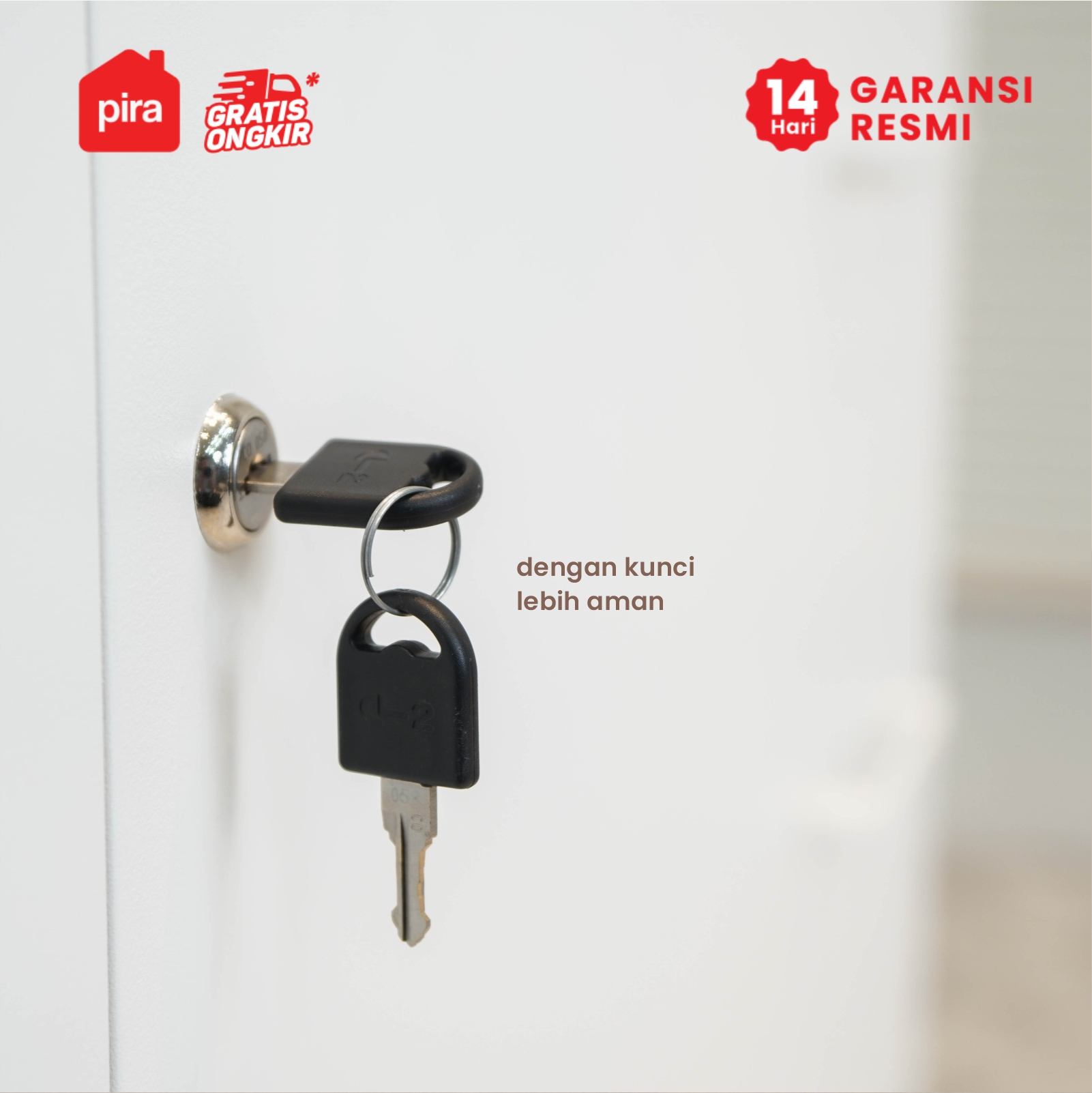 PIRA - KOTZEN MKC 160 LEMARI DAPUR BESI / RAK DAPUR BESI / KITCHEN SET BESI warna WHITE - PIRA - foto 6