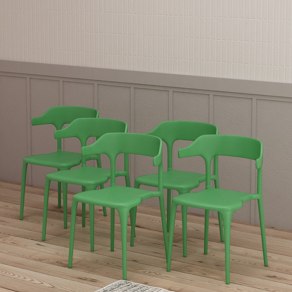 BENJI DC DARK GREEN 4 PCS - foto 1