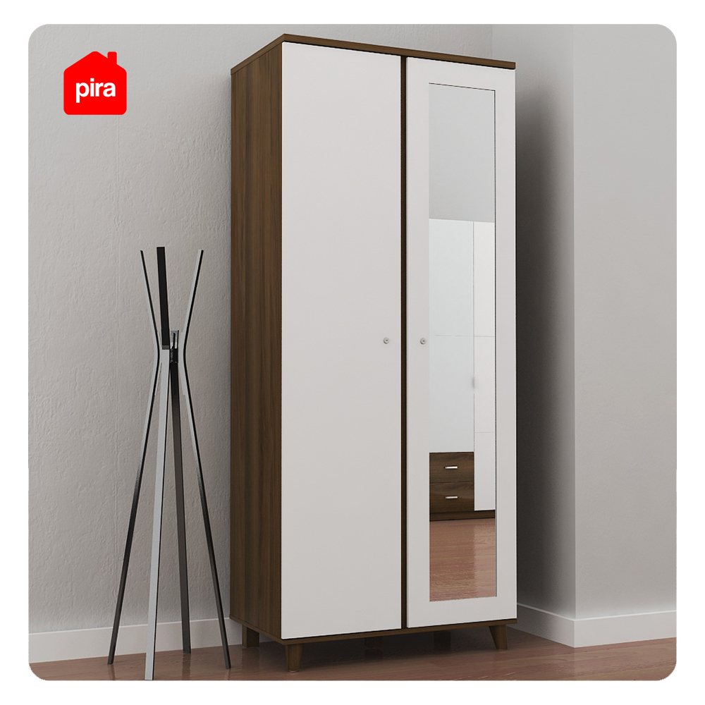 OSLO WD2 warna BROWN WALNUT - WHITE - PIRA - foto 4