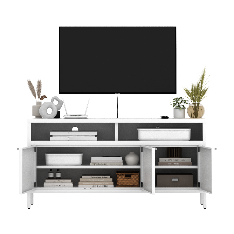 PIRA - ALEX MTV120 MEJA TV / RAK TV BESI warna WHITE - PIRA - foto 7