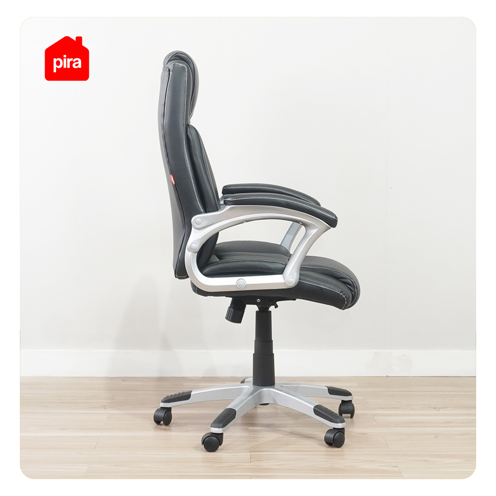 PIRA WORK - TAYLOR PC KURSI KERJA / KURSI KANTOR PRESIDENT CHAIR HITAM - BLACK warna BLACK - PIRA WORK - foto 8