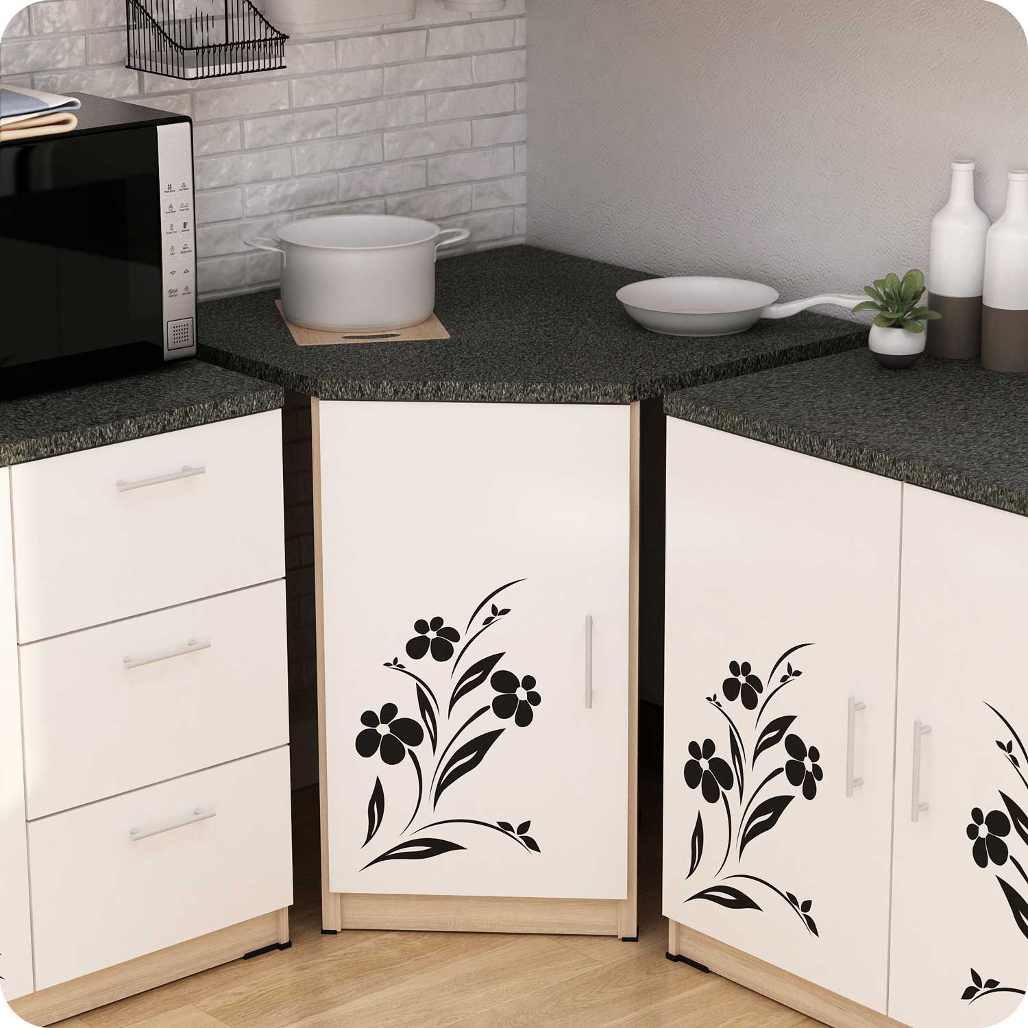 DAHLIA KC BUC warna SONOMA OAK - WHITE - GRANITE - METROPOLIS - foto 7