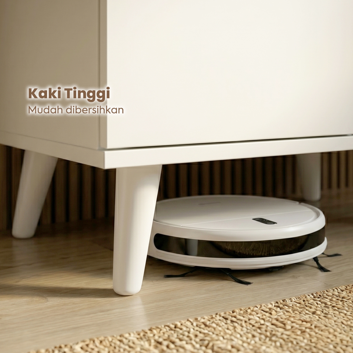 PIRA METROPOLIS OX - ARSEN CH4 LEMARI LACI / DRAWER / LEMARI SUSUN warna WHITE - PRO OAK - PIRA METROPOLIS - foto 10
