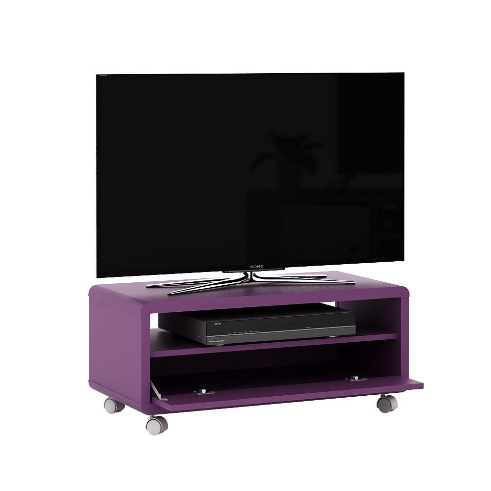 PIRA OX - JEFTV S1 MEJA TV/RAK TV warna PURPLE - PIRA OX - foto 5