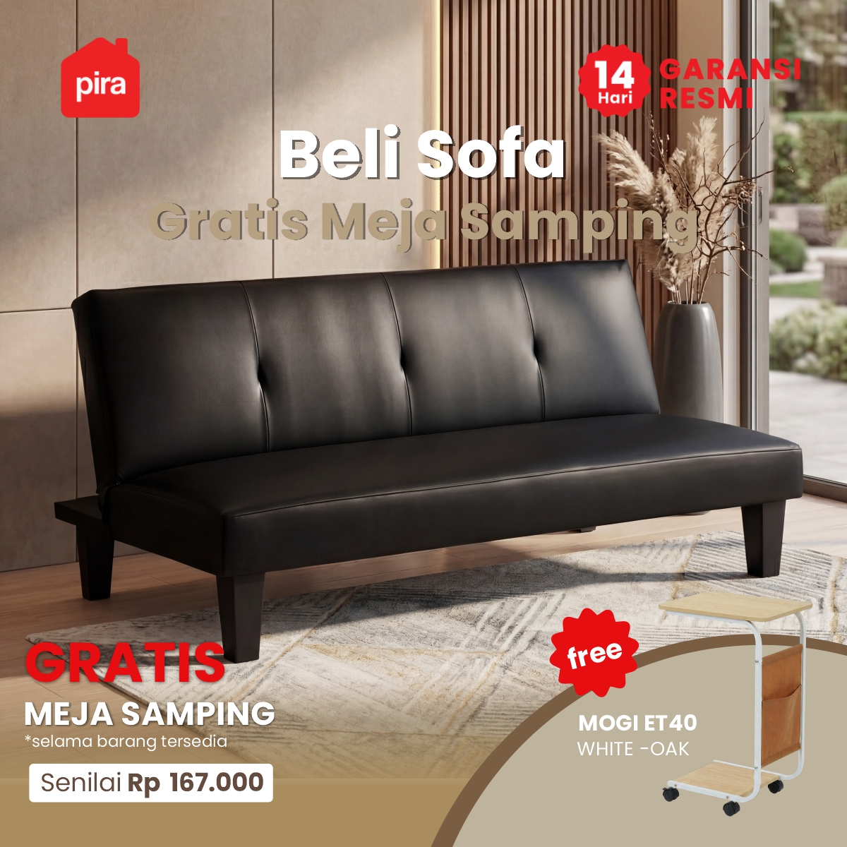 OLA SBD L BLACK + MOGI ET40 WHITE - OAK - foto 1