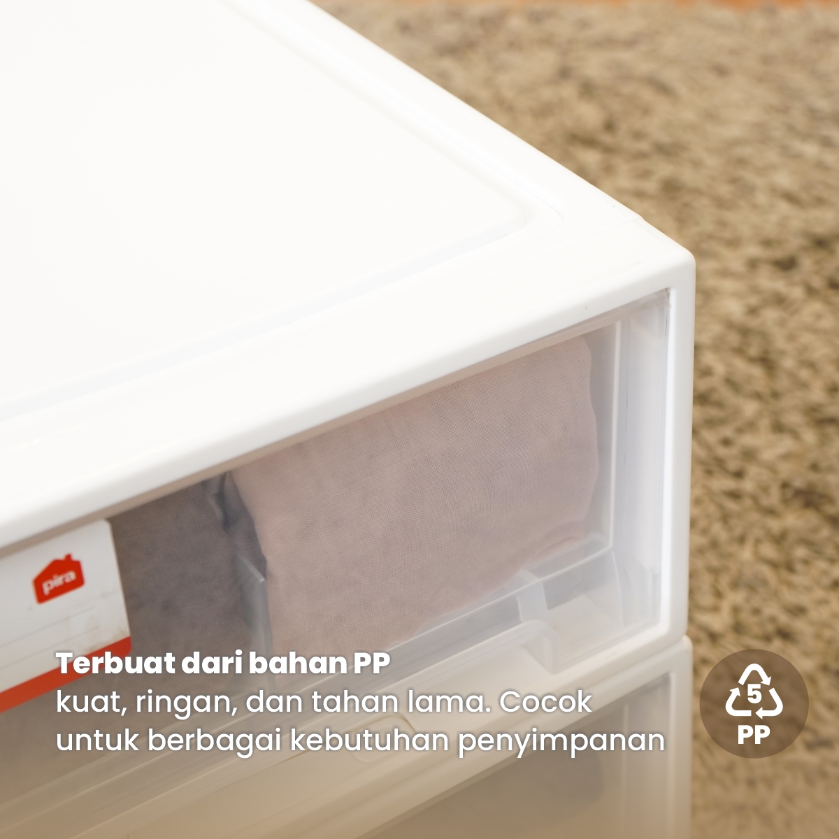 HUKKI PSD S warna WHITE - PIRA HOME - foto 4