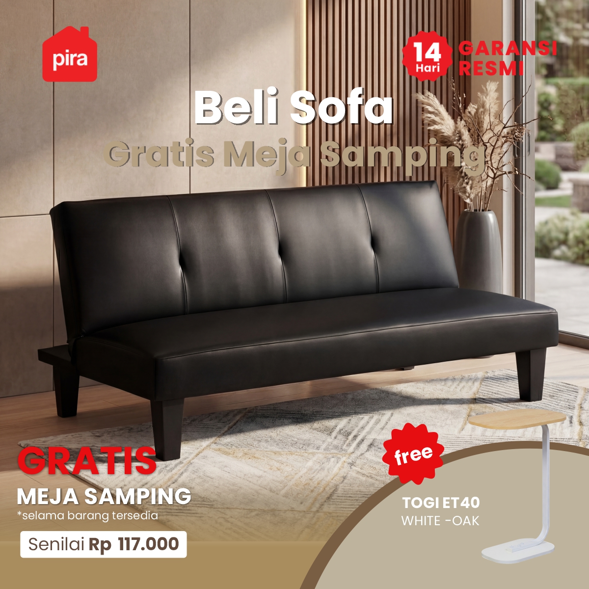 OLA SBD L BLACK + TOGI ET40 WHITE - OAK - foto 1