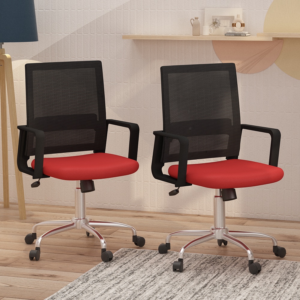 REY OC BLACK - RED 2 PCS - foto 1