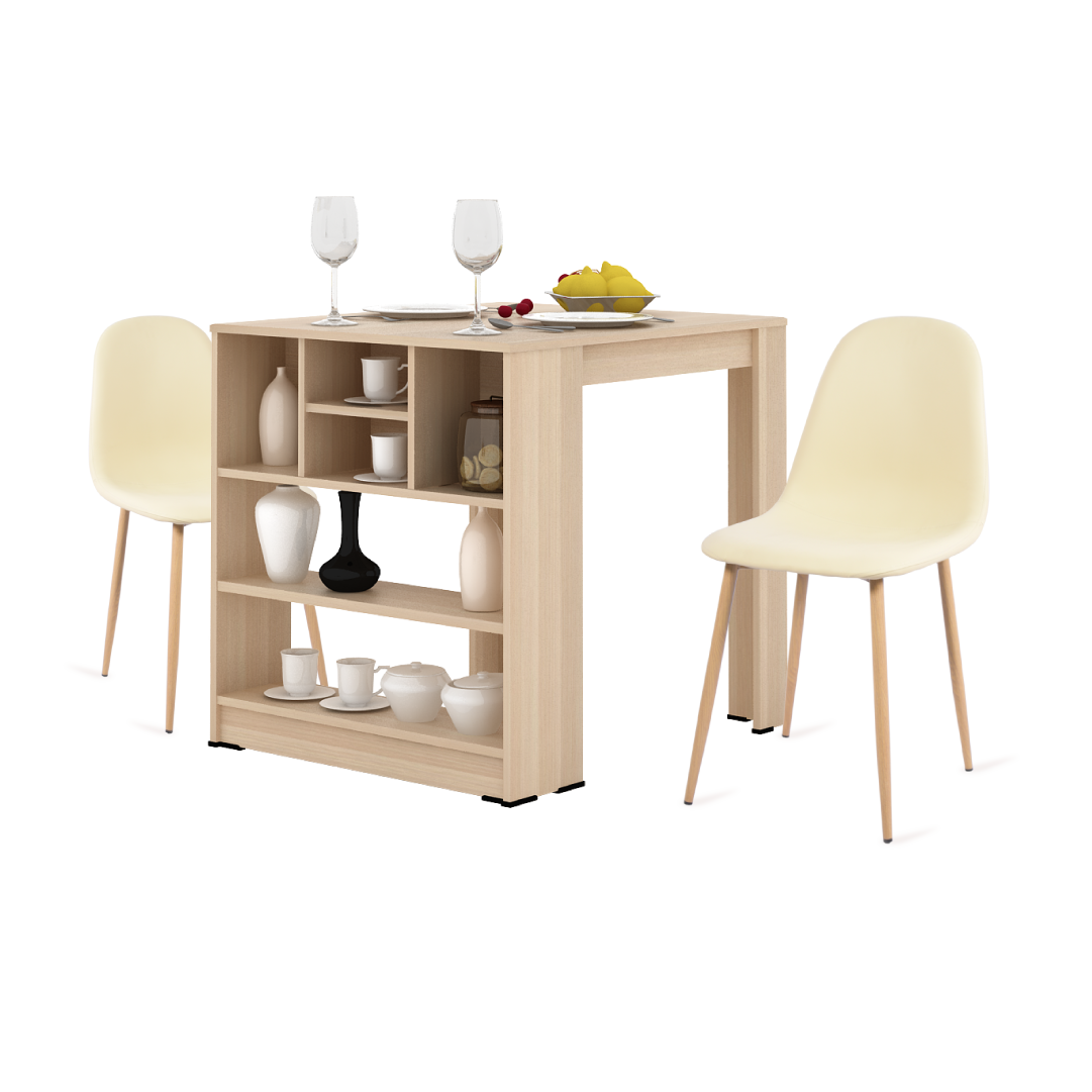 VOILA DT80 PRO OAK 1 PCS + KULT DC PVC BEIGE 2 PCS - foto 2