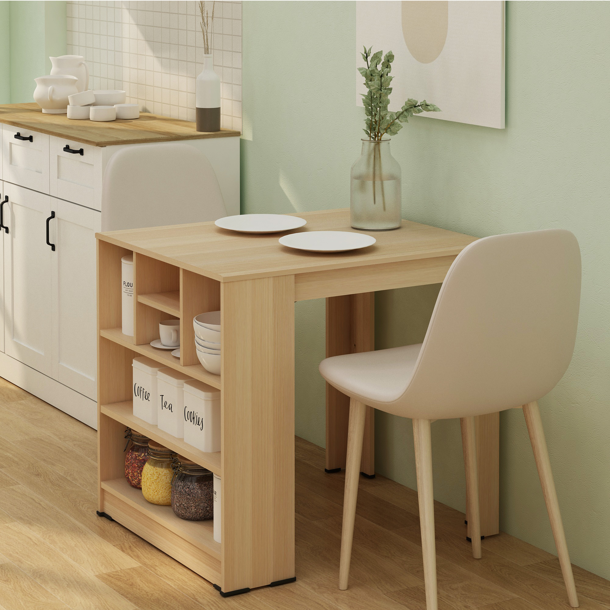 VOILA DT80 PRO OAK 1 PCS + KULT DC PVC BEIGE 2 PCS - foto 1