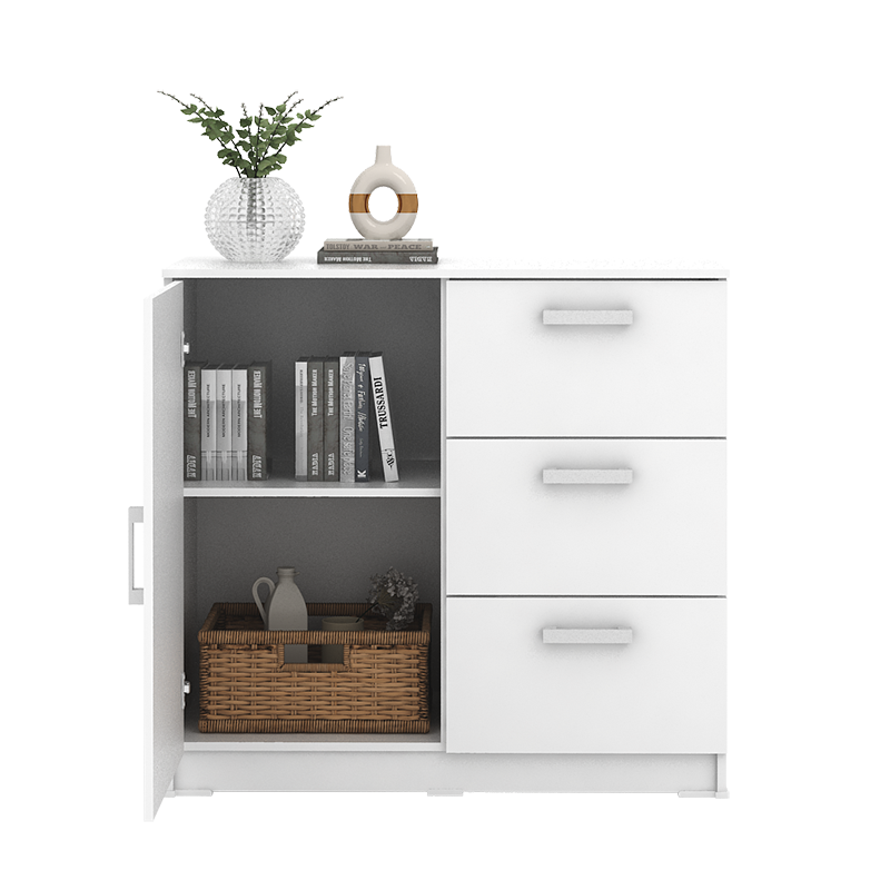 PIRA METROPOLIS - ALBA BAZ SB 80 BUFET warna WHITE - METROPOLIS - foto 3