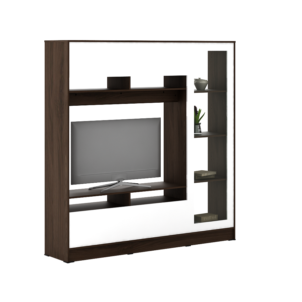 BERGEN warna BROWN WALNUT - WHITE GLOSSY - BAVARIAN - foto 4