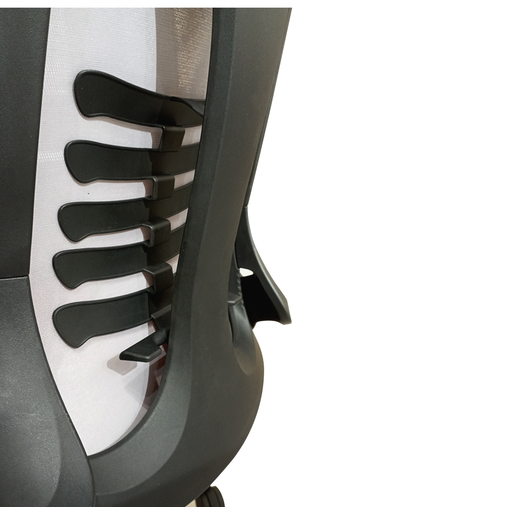 WORKDESIGN - TANO PC PR KURSI KANTOR / KURSI KERJA ERGONOMIS DENGAN LUMBAR SUPPORT warna BLACK - WORKDESIGN - foto 3