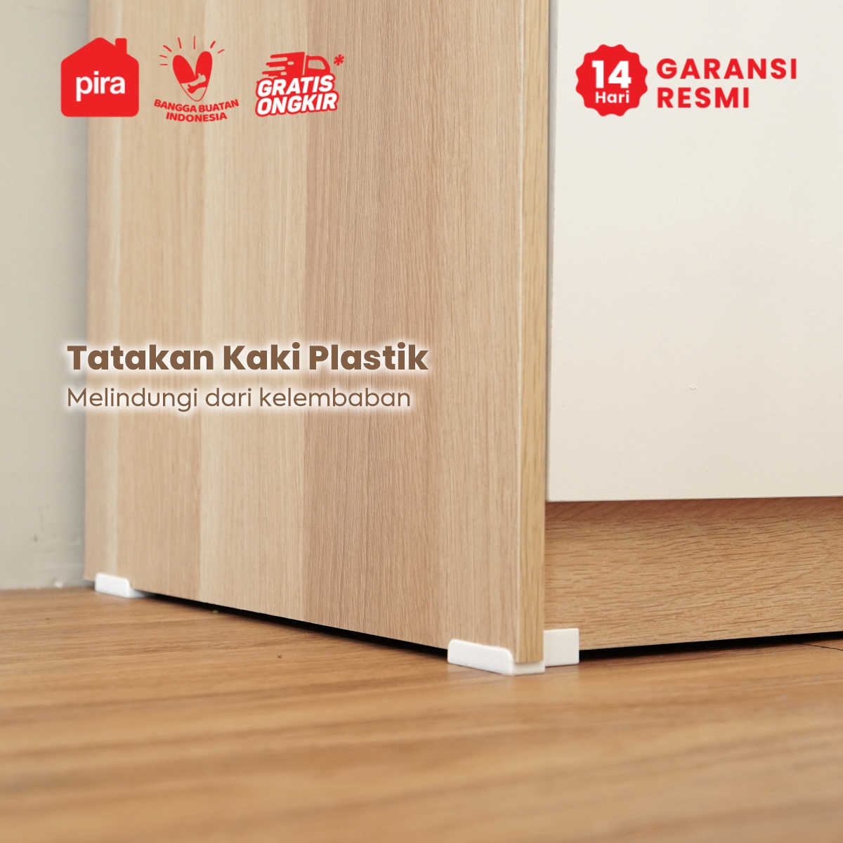 PIRA METROPOLIS OX - KATO CH4 LEMARI LACI / DRAWER / LEMARI SUSUN warna PRO OAK - WHITE - PIRA METROPOLIS - foto 7