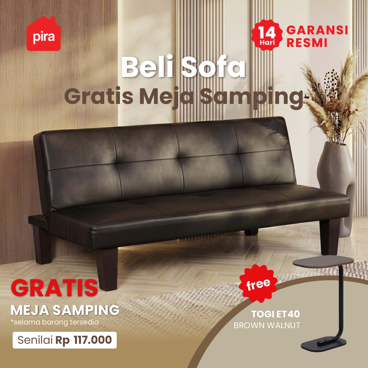 OLA SBD 160 L BLACK + TOGI ET40 BROWN WALNUT - foto 1