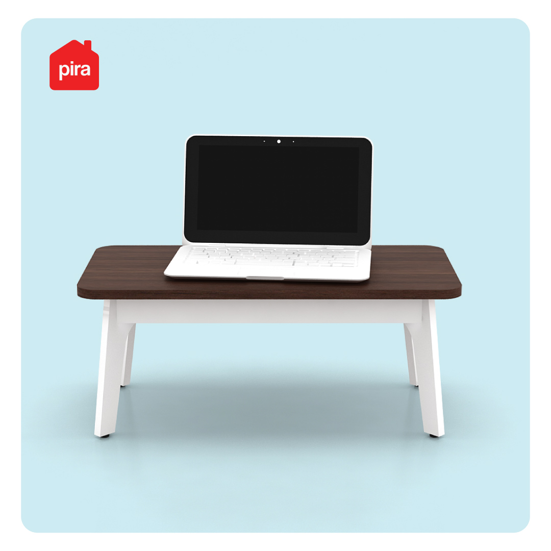 LEO DESK warna BROWN WALNUT - PIRA OX - foto 2