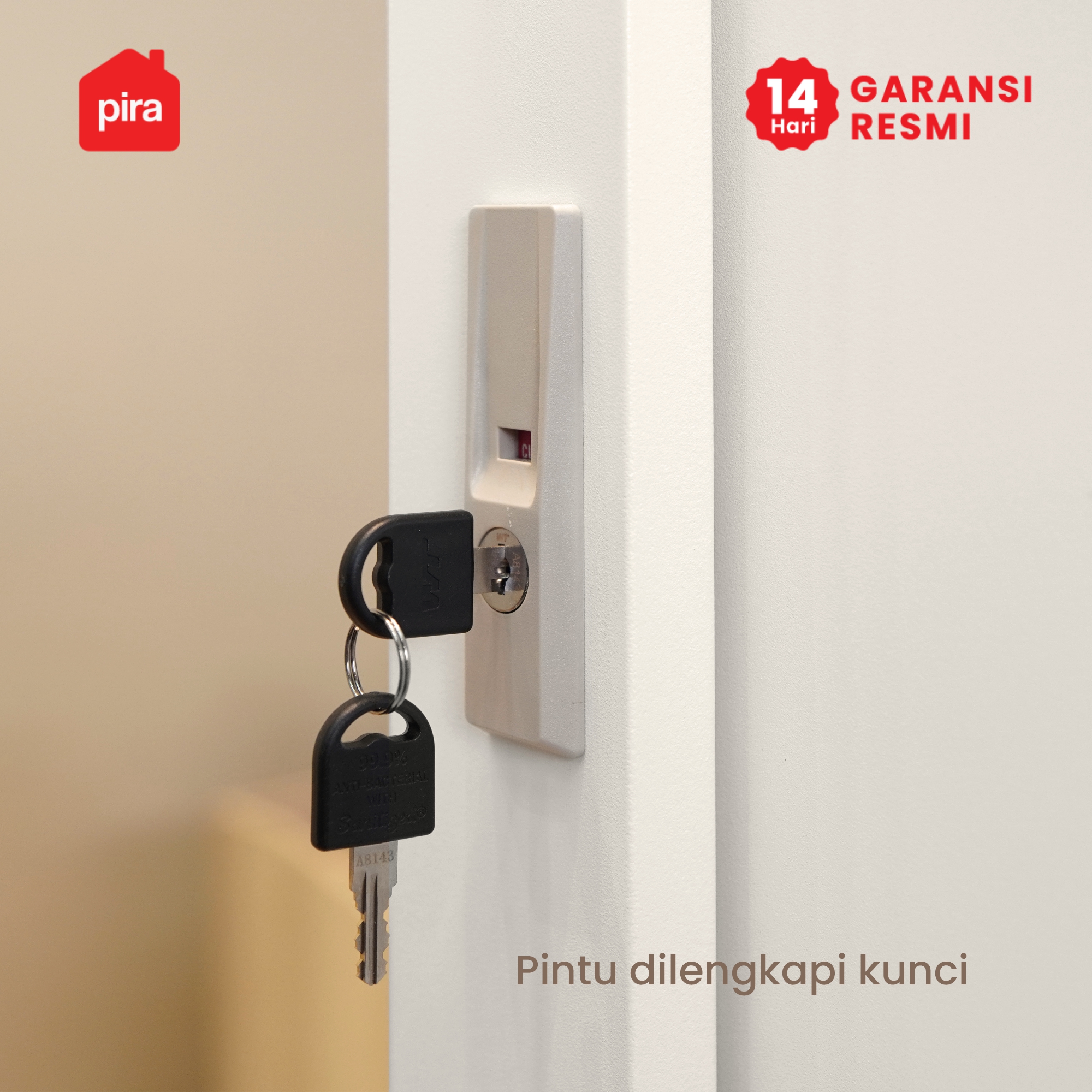 PIRA - CATTA AVA 120 MWDSL LEMARI PAKAIAN BESI SLIDING / PINTU GESER warna LIGHT MARBLE - PIRA - foto 9