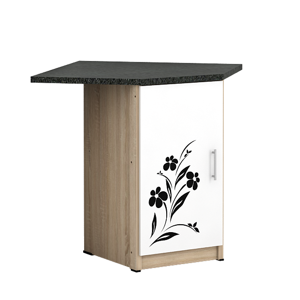 DAHLIA KC BUC warna SONOMA OAK - WHITE - GRANITE - METROPOLIS - foto 2