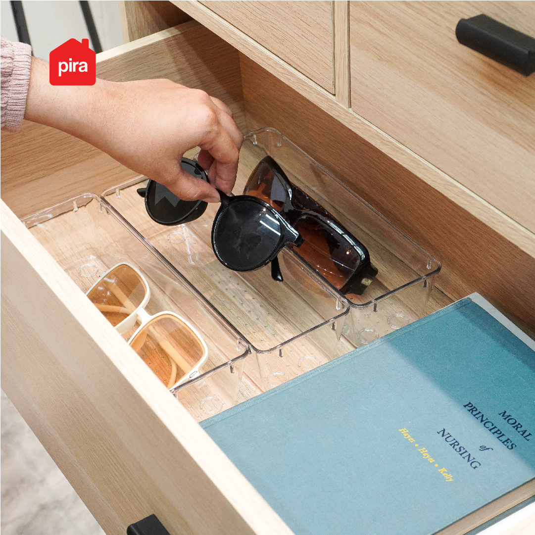 PIRA METROPOLIS - YORK CH4+2 LEMARI LACI / LEMARI SUSUN / DRAWER warna PRO OAK - PIRA METROPOLIS - foto 8