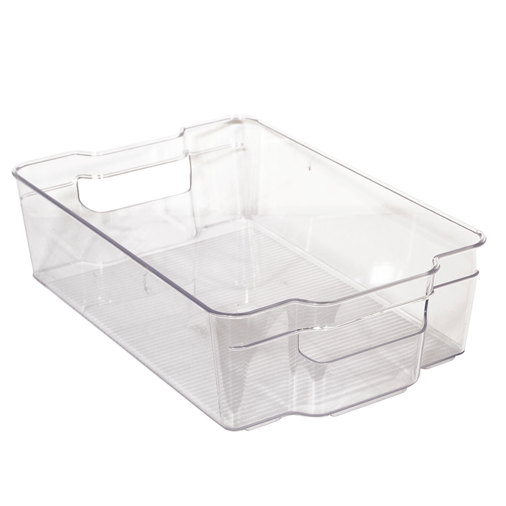 PIRA HOME - SHITA FRD M RAK PENYIMPANAN SERBAGUNA / KOTAK PENYIMPANAN MAKAN MINUMAN BENING / ORGANIZER BOX TRANSPARAN warna CLEAR - PIRA HOME - foto 2