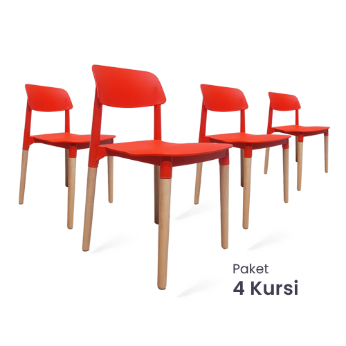 ETHAN DC RED 4 PCS - foto 1