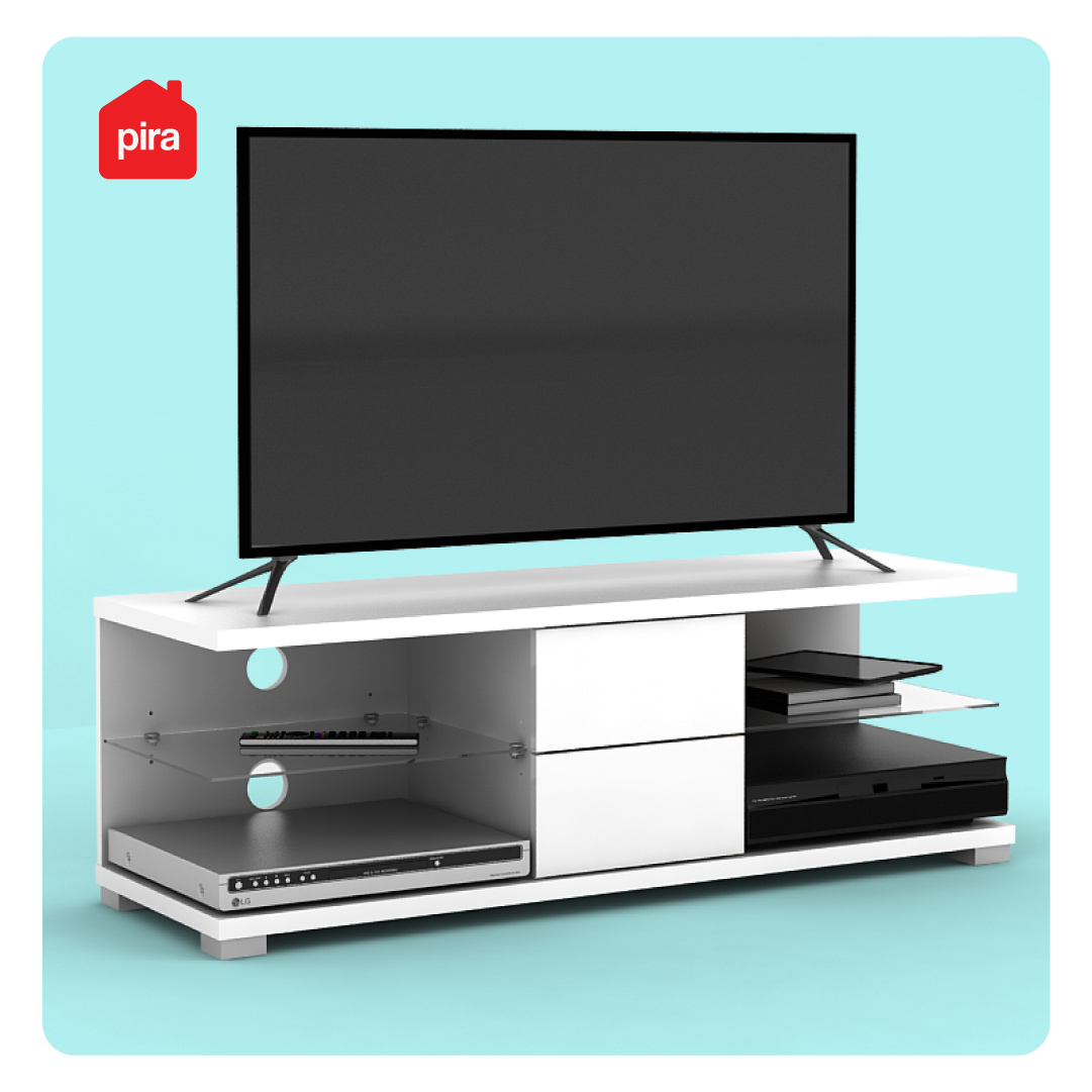 JOHN TV PR warna WHITE GLOSSY - PIRA - foto 3