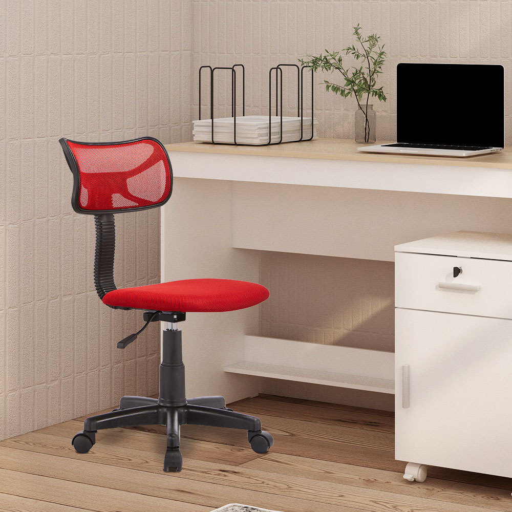 PIRA WORK - DITU TC KURSI KERJA / KURSI KANTOR warna RED - PIRA WORK - foto 1