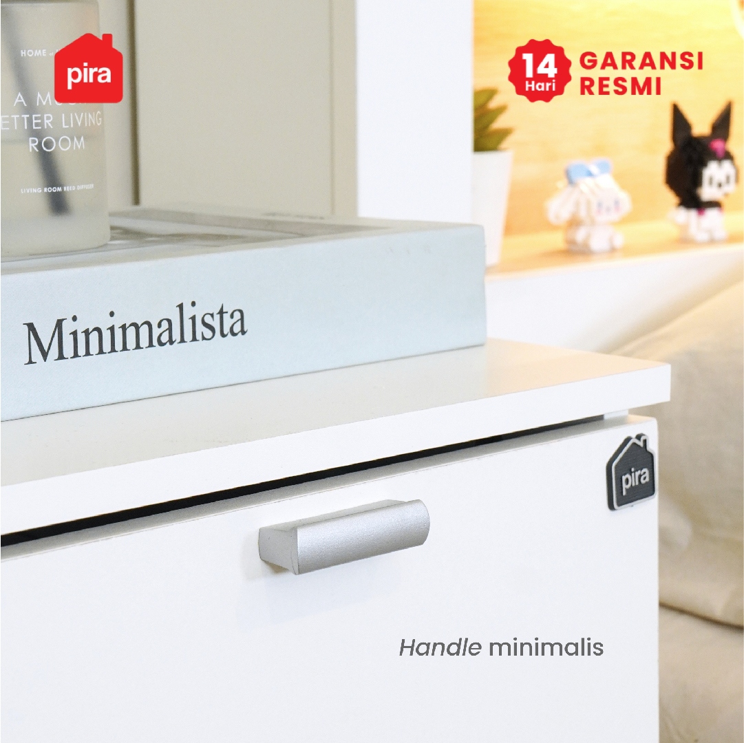 PIRA METROPOLIS - LUNAR CH4 LEMARI LACI 4 SUSUN / DRAWER warna WHITE - PIRA METROPOLIS - foto 12
