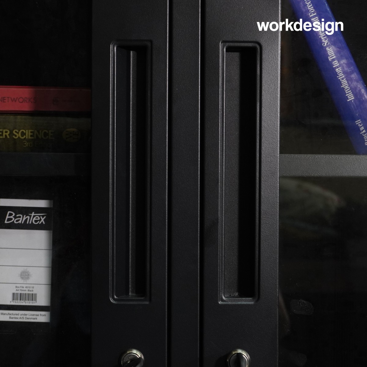 WORKDESIGN BURO AVA MBC 3 HG RAK BUKU BESI / LEMARI ARSIP KANTOR warna BLACK - WORKDESIGN - foto 5