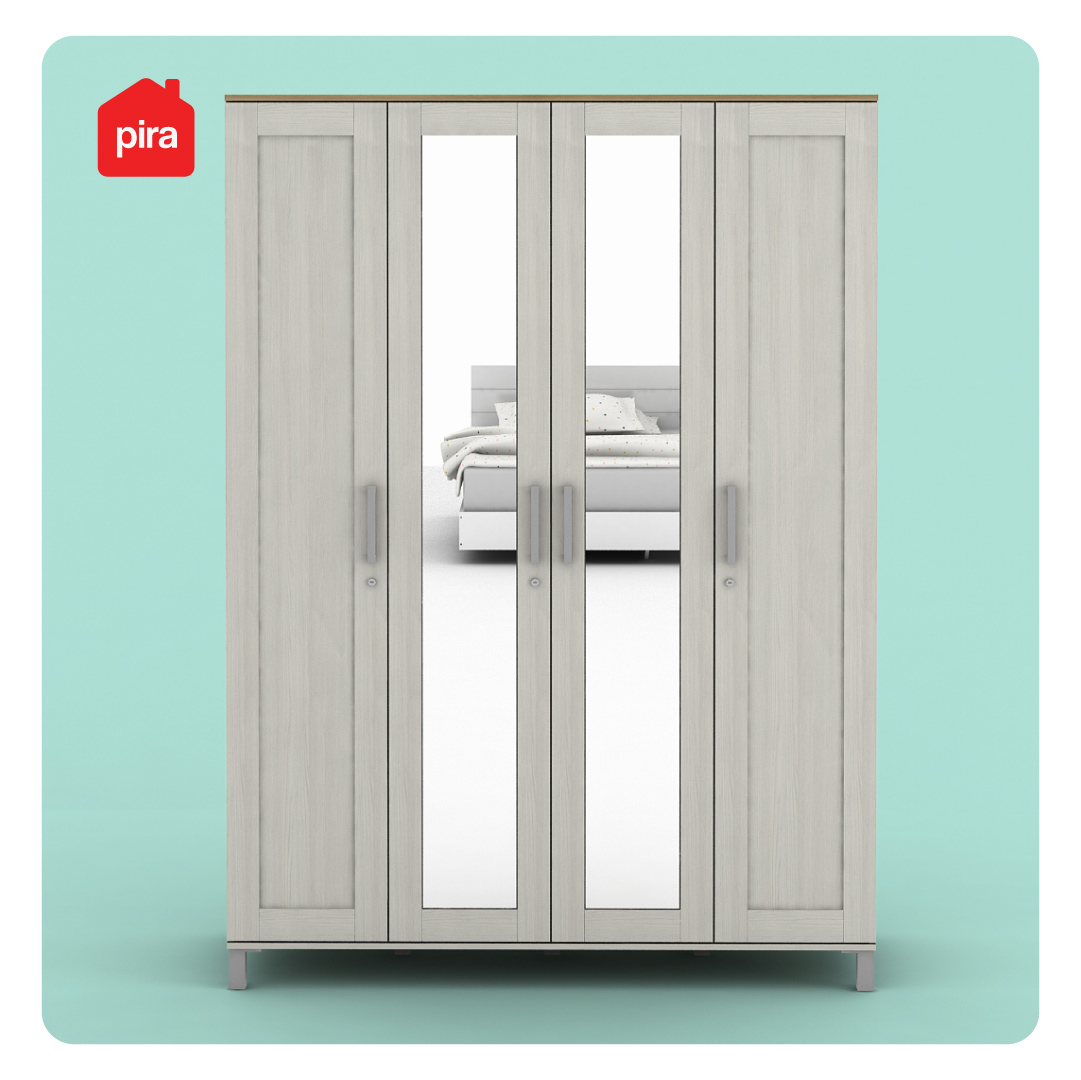 SERENA WD4 warna WHITE ASH - YELLOW OAK - PIRA - foto 2