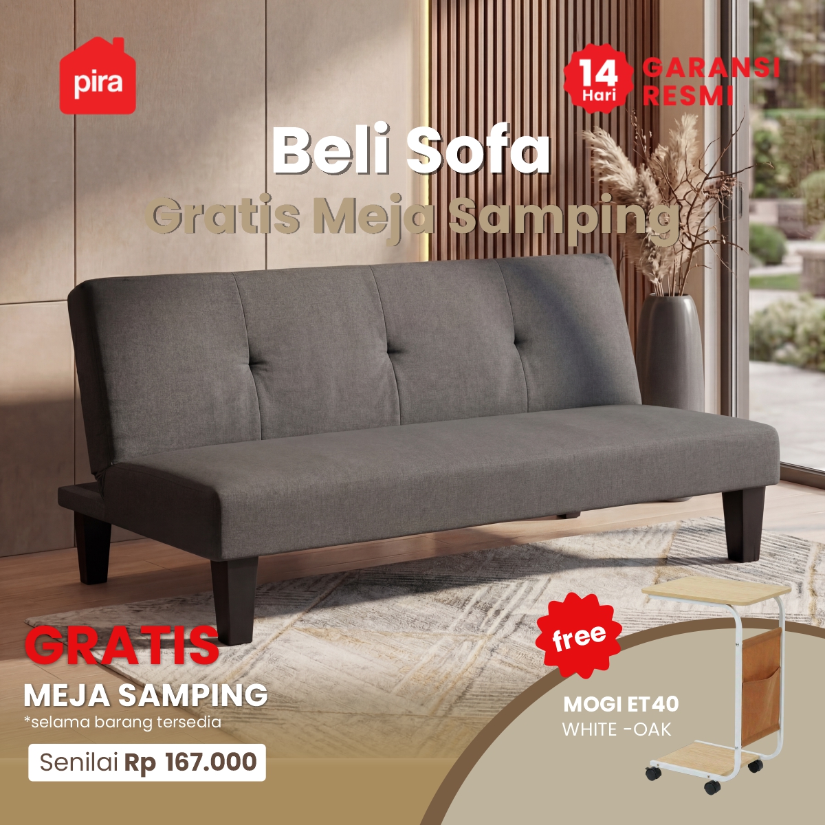 OLA SBD SEAL GREY + MOGI ET40 WHITE - OAK - foto 1