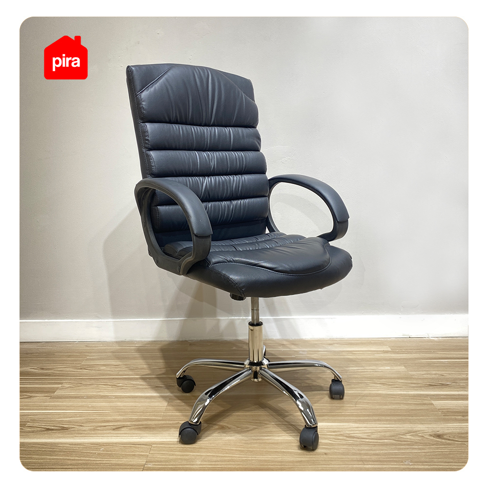 PIRA BAVARIAN - ATLANTA PC KURSI KERJA / KURSI KANTOR PRESIDENT CHAIR HITAM - BLACK warna BLACK - PIRA WORK - foto 2