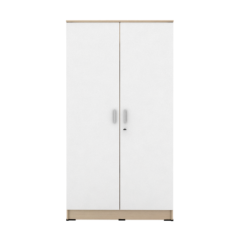 PIRA METROPOLIS OX -  ARUNA 2PM LEMARI PAKAIAN MEDIUM 2 PINTU warna PRO OAK - WHITE - PIRA METROPOLIS OX - foto 4