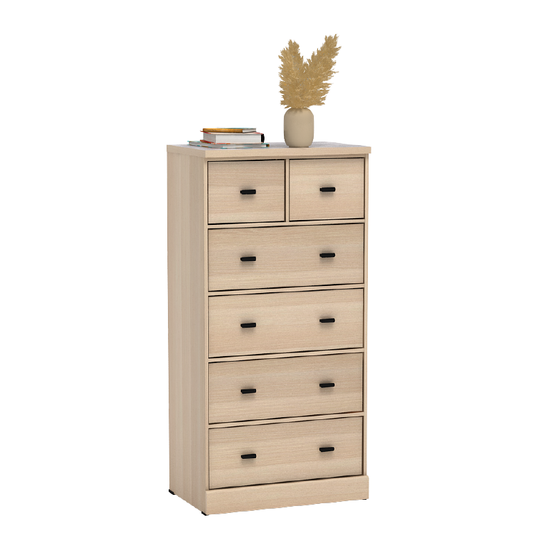PIRA METROPOLIS - YORK CH4+2 LEMARI LACI / LEMARI SUSUN / DRAWER warna PRO OAK - PIRA METROPOLIS - foto 9