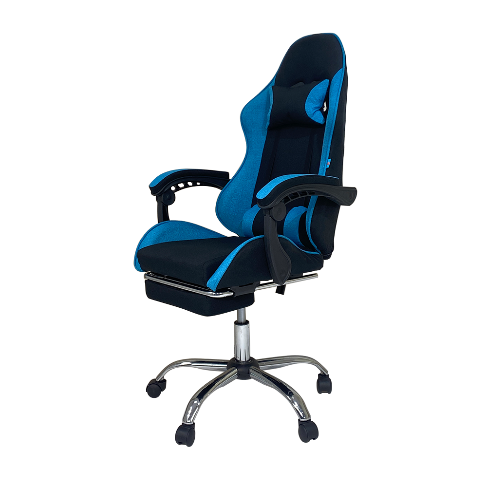 PIRA -  X-WING GC KURSI GAMING DENGAN SANDARAN KAKI DAN FITUR MASSAGE / PIJAT warna BLACK-TURQUOISE - PIRA - foto 7