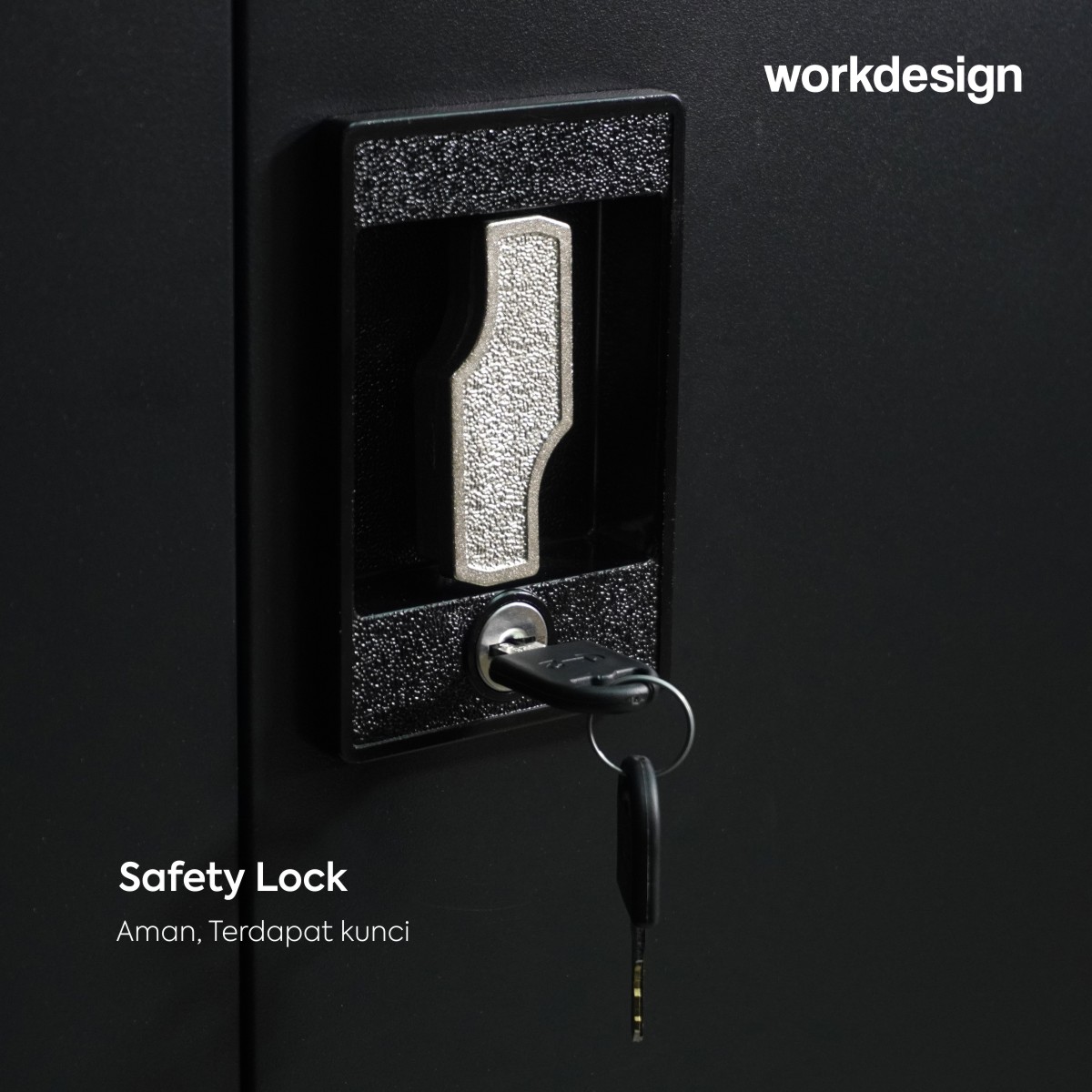 WORKDESIGN BURO AVA MBC 2 RAK BUKU BESI / LEMARI ARSIP KANTOR warna BLACK - WORKDESIGN - foto 5