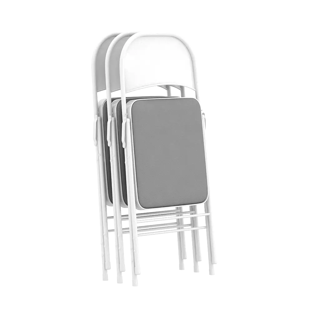 PIRA - SOLO AVA CH45 KURSI LIPAT OUTDOOR / KURSI LIPAT / KURSI CAFE warna WHITE - GREY - PIRA - foto 8