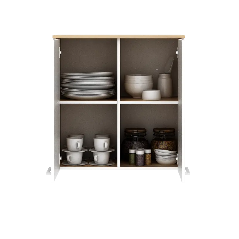 PIRA METROPOLIS OX -  HANA KC WU60 RAK DAPUR / RAK GANTUNG DAPUR / KITCHEN SET ATAS 2 PINTU warna WHITE - PRO OAK - PIRA METROPOLIS - foto 8