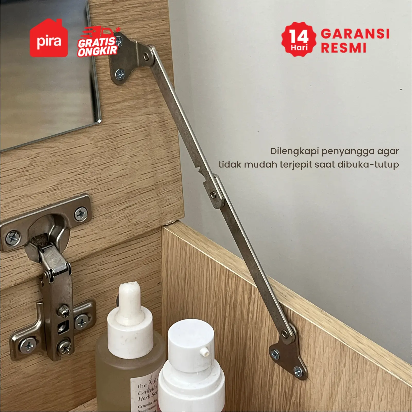 PIRA METROPOLIS OX - FUJI CTDS60 MEJA RIAS / MEJA SAMPING / MEJA MULTIFUNGSI / MEJA TAMU warna PRO OAK - WHITE - PIRA METROPOLIS OX - foto 4