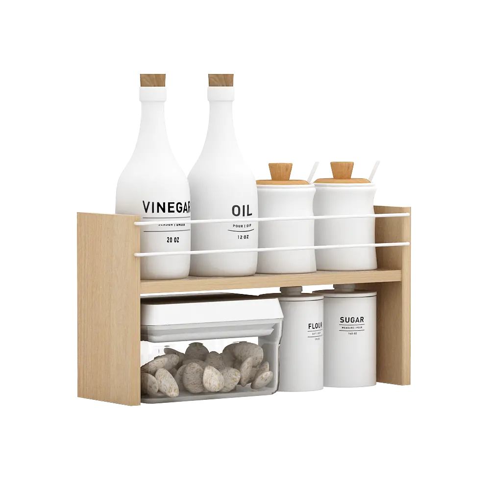 PIRA OX - SUGA RB RAK BUMBU / RAK SERBAGUNA warna PRO OAK - PIRA OX - foto 6