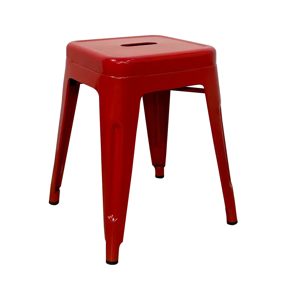 PIRA - KORG LC KURSI CAFE / KURSI BESI / KURSI MAKAN / KURSI OUTDOOR / BANGKU BESI warna RED - PIRA - foto 6