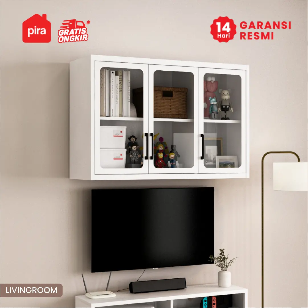 PIRA - VOSH 120 MKCWU KITCHEN SET / RAK DAPUR BESI / LEMARI DAPUR BESI / RAK DAPUR warna WHITE - PIRA - foto 5